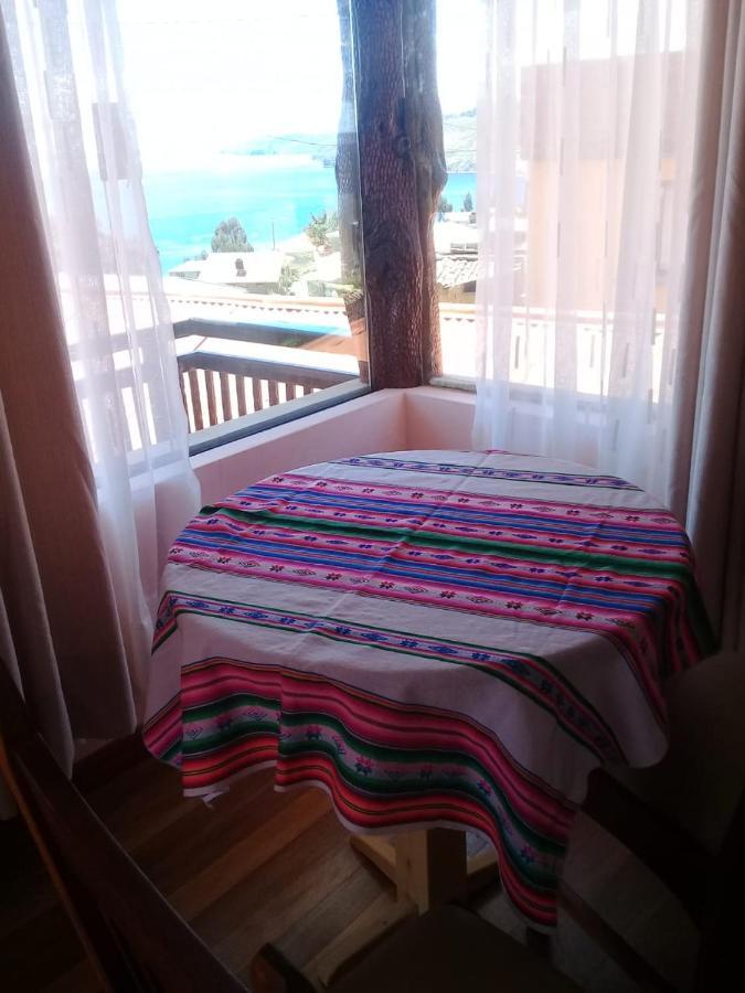 Hostal Quilla Wasi Isla Del Sol Otel Comunidad Yumani Dış mekan fotoğraf