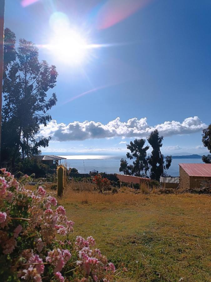 Hostal Quilla Wasi Isla Del Sol Otel Comunidad Yumani Dış mekan fotoğraf